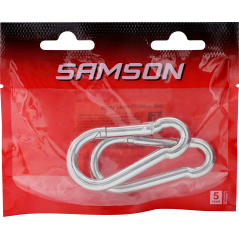 Carabine Hook M8X80 Quantity:2, SAMSON - Cashbuild