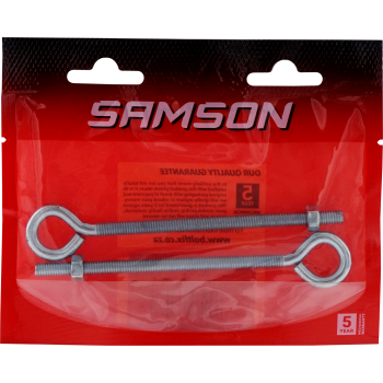 Eye Bolt M6X100 Quantity:2, SAMSON - Cashbuild