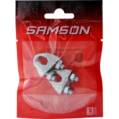 Wire Rope Clamp M8 - Quantity:2, SAMSON - Cashbuild