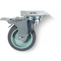 Samson Tpr Castor Swivel Plate F/Brake 1,  - Cashbuild