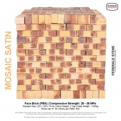 Mosaic Satin Fbs 222 X 106 X 70mm,  - Cashbuild