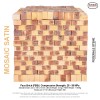 Mosaic Satin Fbs 222 X 106 X 70mm,  - Cashbuild