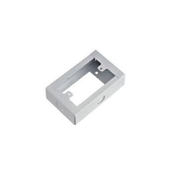 Extension Box Metal White 50mm X 100mm