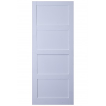 Door White M Shaker 4 Panel,  - Cashbuild