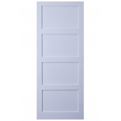 Door White M Shaker 4 Panel,  - Cashbuild