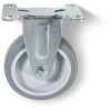 Samson Tpr Castor Fixed Plate 100mm,  - Cashbuild
