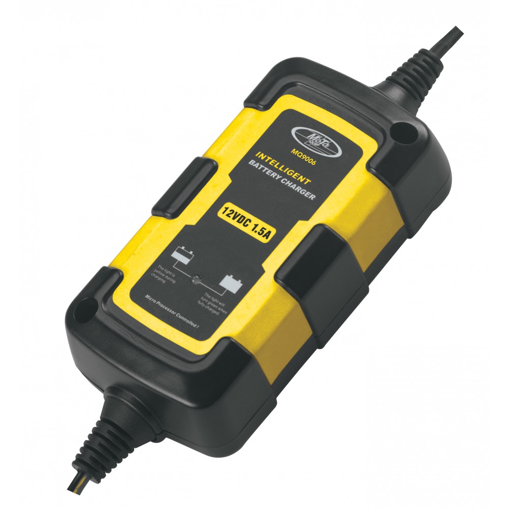 Motoquip Car Battery Charger Intelligent Cycle 1.5A, Moto-Quip - Cashbuild Motoquip Car Battery Charger Intelligent Cycle 1.5A, Moto-Quip - Cashbuild