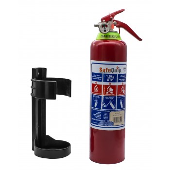 Safequip Fire Extinguisher 1Kg Inc Bracket, Moto-Quip - Cashbuild
