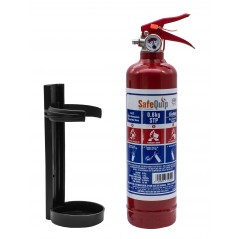 Safequip Fire Extinguisher 0.6Kg Including Bracket, Moto-Quip - Cashbuild