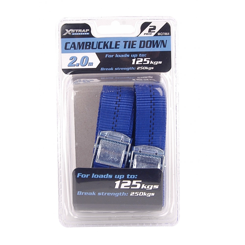 Motoquip Cam Buckle Tie Down Quantity:2, Moto-Quip - Cashbuild Motoquip Cam Buckle Tie Down Quantity:2, Moto-Quip - Cashbuild