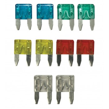 Motoquip Mini Blade Car Fuse 10 Pack, Moto-Quip - Cashbuild