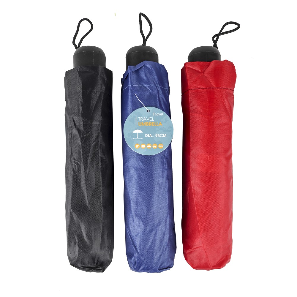 Lesuirequip Travel Umbrella 95cm, LEISUREQUIP (ACADAMY) - Cashbuild Lesuirequip Travel Umbrella 95cm, LEISUREQUIP (ACADAMY) - Cashbuild
