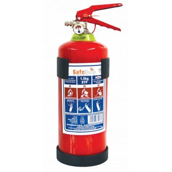 Safequip Fire Extinguisher 1.5Kg Including Bracket, Moto-Quip - Cashbuild