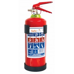 Safequip Fire Extinguisher 1.5Kg Including Bracket, Moto-Quip - Cashbuild