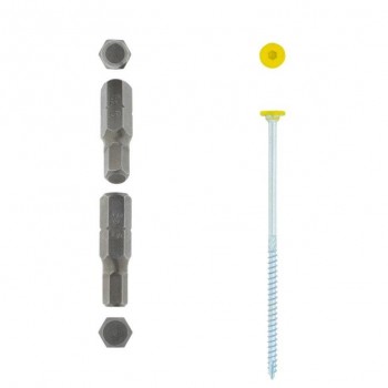 EUREKA PURLIN SCREW T17 HD 6.5X165mm Quantity:25 - Cashbuild
