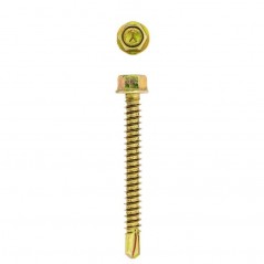 Eureka Tek Screw Steel Full Thread T3 5.5X 50mm Quantity:200, EUREKA - Cashbuild
