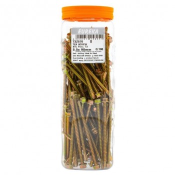 EUREKA TEK SCREW STEEL FULL T3 5.5X70mm Quantity:100 - Cashbuild