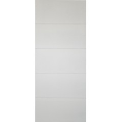 Door Barn Horizontal 5 Panel Boarded Int,  - Cashbuild