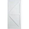 Door Barn K Plank Int Primed White,  - Cashbuild