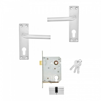 Mackie Orion Brushed Satin & Cyl Lock, MACKIE - Cashbuild
