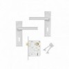 Mackie Leo Brushed Satin & 3L Lock, MACKIE - Cashbuild