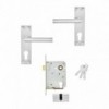 Mackie Leo Brushed Satin & Cyl Lock, MACKIE - Cashbuild