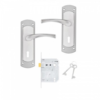 Mackie Ashton Black Nickle & 3L Lock, MACKIE - Cashbuild