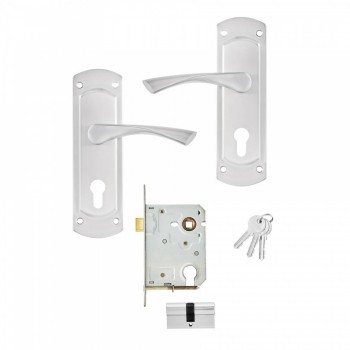Mackie Ashton Satin Nickle & Cyl Lock, MACKIE - Cashbuild