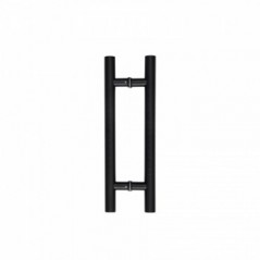 Mackie Cone Pull Hndl Black St/Steel 32X450mm, MACKIE - Cashbuild