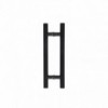 Mackie Cone Pull Hndl Black St/Steel 32X450mm, MACKIE - Cashbuild