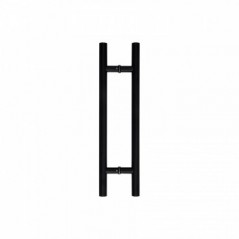 Mackie Pull Hndl Straight Black St/Steel 32X600mm, MACKIE - Cashbuild