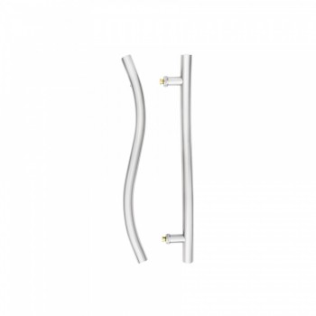 Mackie S-Pull Hndl Brush St/Steel 32X600mm, MACKIE - Cashbuild