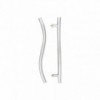 Mackie S-Pull Hndl Brush St/Steel 32X600mm, MACKIE - Cashbuild