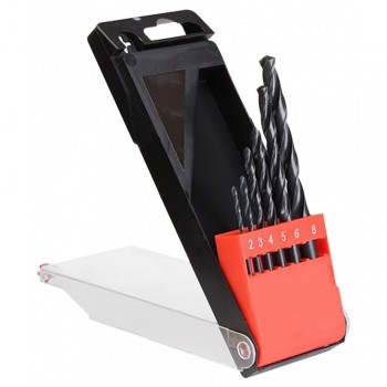 Bruno Drill Bit Set Steel Hss 6 Piece, BRUNO - Cashbuild