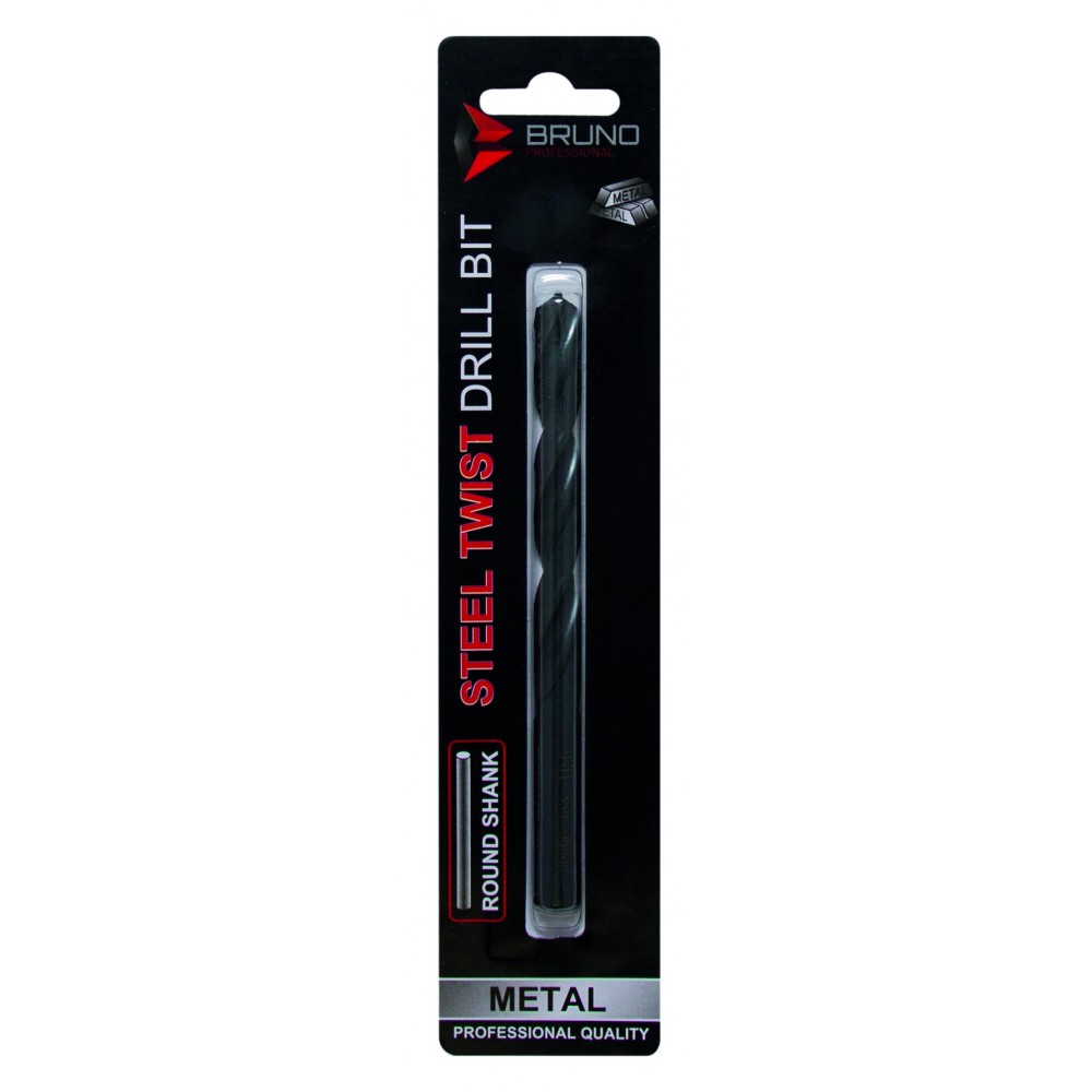 Bruno Drill Bit Steel Twist 8mm, BRUNO - Cashbuild Bruno Drill Bit Steel Twist 8mm, BRUNO - Cashbuild