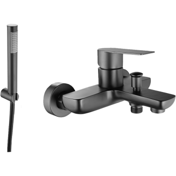 Lunalux Bath Mixer Gun Metal, ICON - Cashbuild