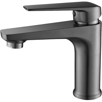 Lunalux Basin Mixer Gun Metal, ICON - Cashbuild