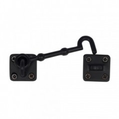 Cabin Hooks 100mm Matt Black, TROJAN - Cashbuild