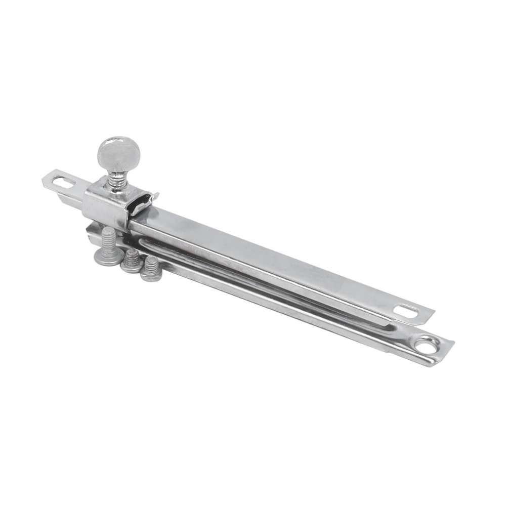 Sliding Stay 178mm And Screws Chrome Plated, TROJAN - Cashbuild Sliding Stay 178mm And Screws Chrome Plated, TROJAN - Cashbuild