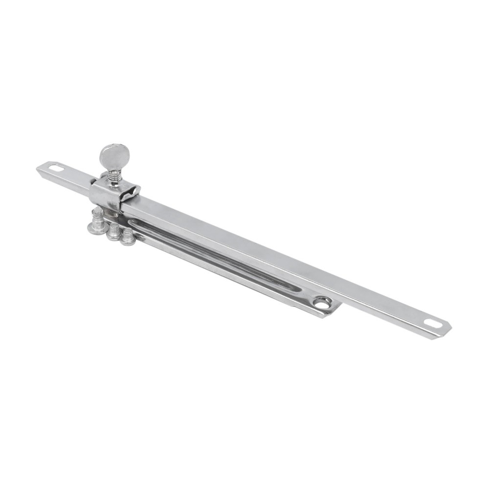 Sliding Stay 270mm And Screws Chrome Plated, TROJAN - Cashbuild Sliding Stay 270mm And Screws Chrome Plated, TROJAN - Cashbuild