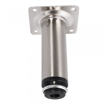 Round Leg Ss 100X30mm - Adjustable, TROJAN - Cashbuild