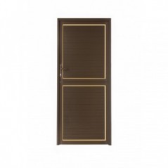 Door Aluminium Hinge Golden Edge Stable Eco Bronze, MISTER WINDOWS - Cashbuild