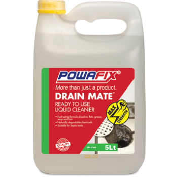 Drain Cleaner Liquid 5L Powafix, POWAFIX - Cashbuild