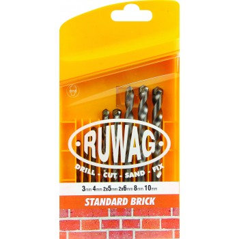 Ruwag Masonry Drill Bit Set 8 Piece, Ruwag - Cashbuild