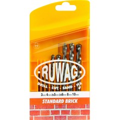 Ruwag Masonry Drill Bit Set 8 Piece, Ruwag - Cashbuild