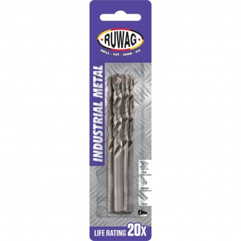 Ruwag Metal Drill Bit 6mm Industrial 5 Pack, Ruwag - Cashbuild
