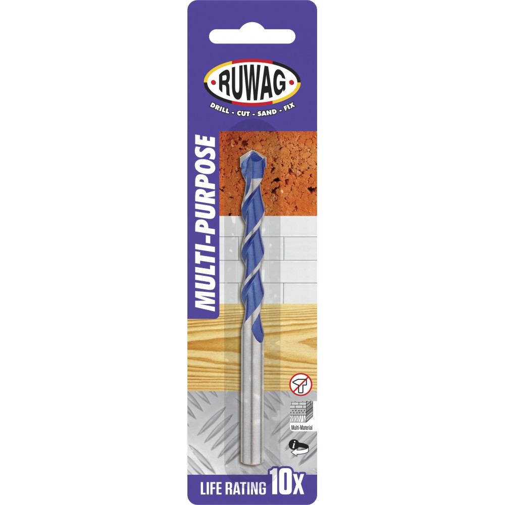 Ruwag Multi Purpose Drill Bit 6mm, Ruwag - Cashbuild Ruwag Multi Purpose Drill Bit 6mm, Ruwag - Cashbuild