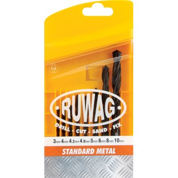 Ruwag Metal Drill Bit Set 8 Piece, Ruwag - Cashbuild