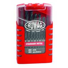 Ruwag Metal Drill Bit Set 19 Piece, Ruwag - Cashbuild