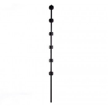 Nemek - Bracket Round Bar 6 Line - Black, Nemtek - Cashbuild